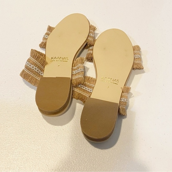KAANAS Yassica Frayed Sandal - Picture 6 of 7